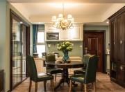 優雅美式風格50平米小戶型餐廳吊頂裝修效果圖