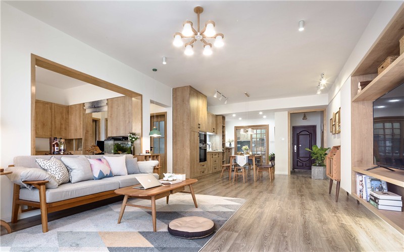 樸素自然的日式風(fēng)格120平米三居室裝修效果圖 樸素自然的日式風(fēng)格120平米三居室裝修效果圖