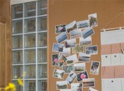 日式禪意風格40平米小戶型照片墻裝修效果圖