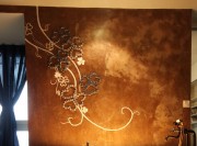 夢(mèng)幻湖藍(lán)的地中海風(fēng)格60平米公寓浴缸背景墻裝修效果圖