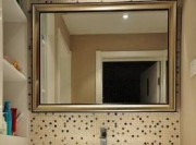 清新舒爽美式風格100平米二居室衛生間浴室柜裝修效果圖