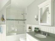 純正舒適美式風格60平米小戶型衛生間浴室柜裝修效果圖