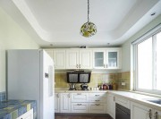 鄉(xiāng)村地中海風(fēng)格100平米復(fù)式廚房裝修效果圖 鄉(xiāng)村地中海風(fēng)格100平米復(fù)式廚房裝修效果圖