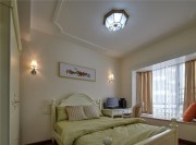 優美雅致的歐式風格四居室臥室裝修效果圖