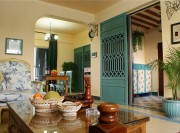 清新優(yōu)雅的東南亞風(fēng)格小戶型客廳隔斷裝修效果圖 清新優(yōu)雅的東南亞風(fēng)格小戶型客廳隔斷裝修效果圖