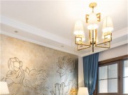 復(fù)古的歐式風(fēng)格三居室臥室背景墻裝修效果圖 復(fù)古的歐式風(fēng)格三居室臥室背景墻裝修效果圖