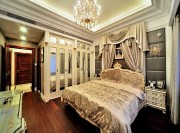 奢華輝煌新古典風(fēng)格280平米別墅臥室吊頂裝修效果圖 奢華輝煌新古典風(fēng)格280平米別墅臥室吊頂裝修效果圖