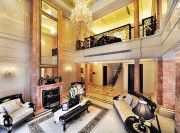 奢華輝煌新古典風(fēng)格280平米別墅客廳背景墻裝修效果圖 奢華輝煌新古典風(fēng)格280平米別墅客廳背景墻裝修效果圖