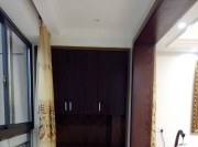 時尚典雅簡歐110平二居室陽臺裝修效果圖